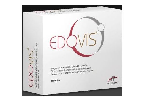 Edovis integratore ad azione tonica e per il benessere sessuale 20 bustine