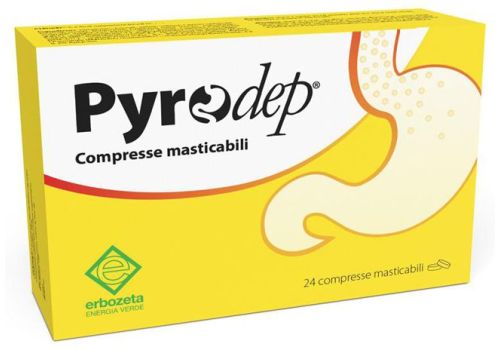 Pyrosep integratore per lo stomaco 24 compresse masticabili 