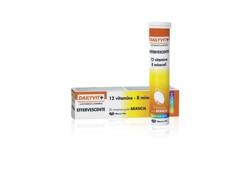 MASSIGEN DAILYVIT MULTIVITAMINICO EFFERVESCENTE 20CPR ARANCIA