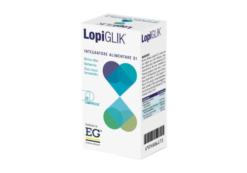 LopiGLIK per il controllo del colesterolo 20 compresse