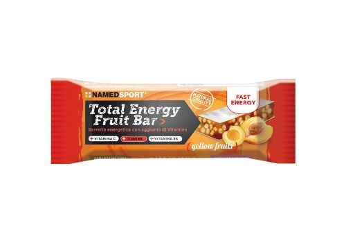 Total energy fruit barretta energetica yellow fruits 35 grammi