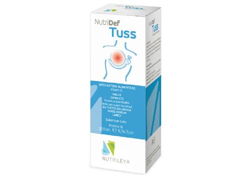 NUTRIDEF TUSS SOLUZ OR 200ML