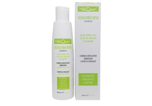 Haloderm shampoo per cuoio capelluto irritato e capelli fragili 200ml