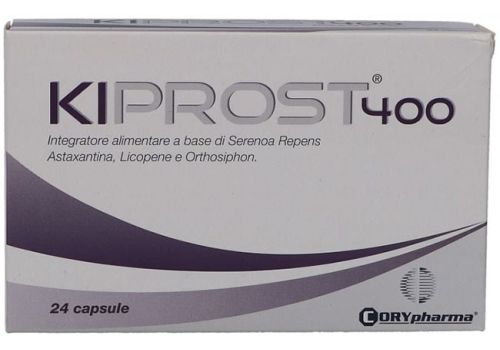Kiprost 400 integratore per la funzionalità prostata 24 capsule
