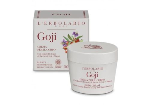 L'Erbolario goji crema corpo idratante 200ml