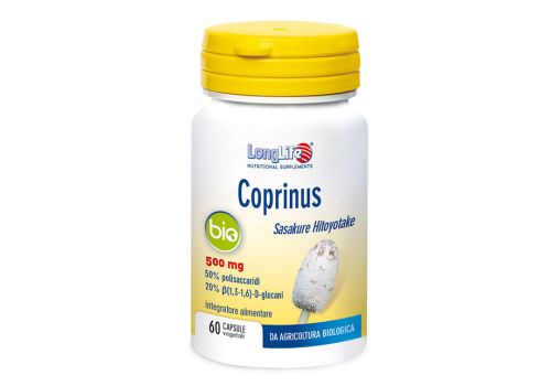 Longlife Coprinus Bio integratore per il controllo della glicemia 60 capsule