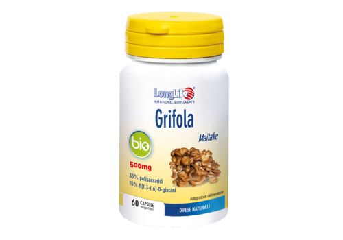 Longlife Grifola Bio integratore difese naturali 60 capsule 