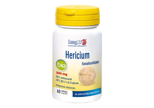 Hericium Bio integratore per il benessere gastro-intestinale 60 capsule