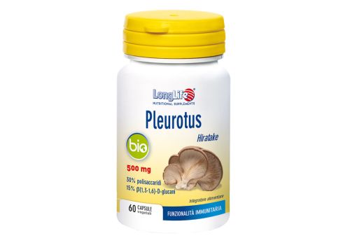 Pleurotus Bio integratore per il sistema immunitario 60 capsule