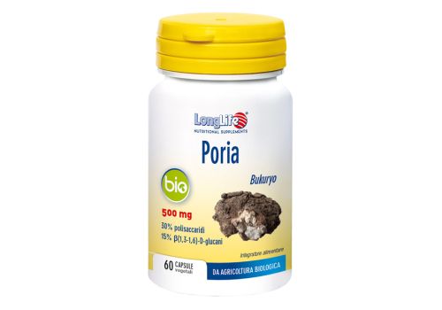 Longlife Poria Bio integratore depurativo 60 capsule
