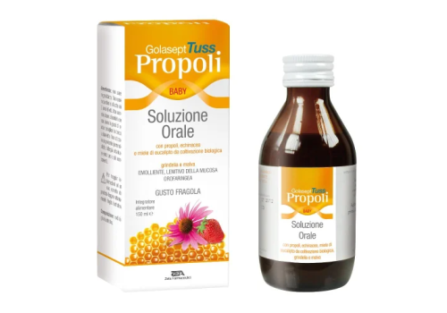 Golasept Tuss Baby integratore per la tosse dei bambini soluzione orale 150ml