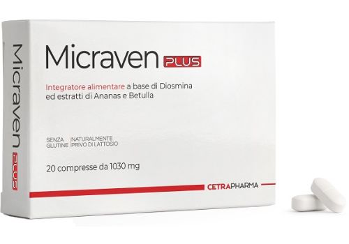 Micraven Plus integratore per la circolazione 20 compresse