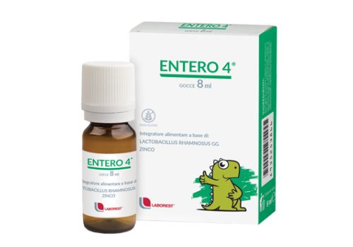 Entero 4 integratore a base di fermenti lattici gocce orali 8ml
