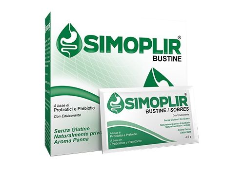 Simoplir integratore di fermenti  lattici gusto panna 12 bustine