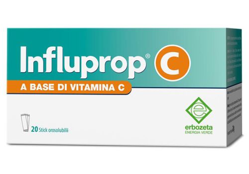 Influprop C integratore ad azione immunostimolante 20 stick orosolubili
