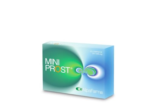 Miniprost integratore per la funzionalità prostata 20 compresse