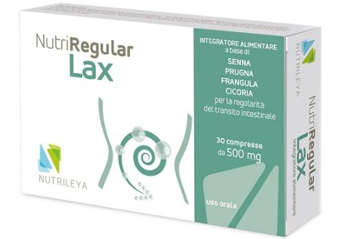 Nutriregular Lax integratore per la regolarità del transito intestinale 30 compresse