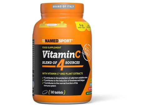 Vitamin C 4natural blend integratore di vitamine per il sistema immunitario 90 compresse