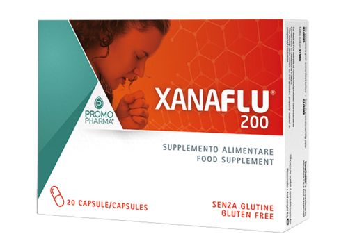 Xanaflu 200 integratore per il sistema immunitario 20 capsule