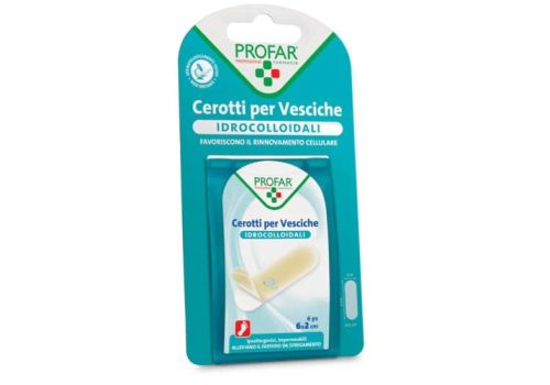 Profar cerotti idrocolloidali per vesciche assortiti 6 pezzi