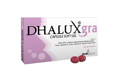 Dhalux Gra integratore ad azione antiossidante e per la donna in gravidanza 30 capsule softgel
