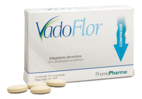 Vado Flor  integratore per il benessere intestinale con fermenti lattici 30 compresse