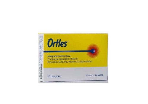 Ortles integratore per l'apparato muscolo-scheletrico 15 compresse