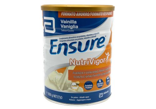Ensure Nutrivigor Gusto Vaniglia integratore alimentare in polvere 850 g