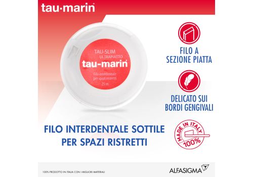 TAUMARIN Filo Interdentale Slim 25m
