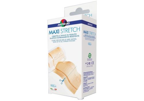 Master-Aid Maxi Stretch cerotto a taglio in tessuto elastico resistente 50 x 8cm
