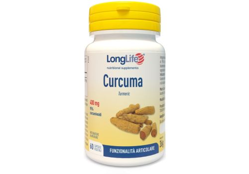 Curcuma integratore per il benessere di ossa e apparato digerente 60 capsule