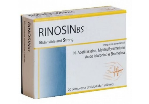 Rinosinbs integratore per le vie respiratorie 20 compresse