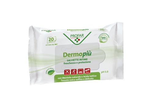 Profar dermopiù salviettine intime 20 pezzi