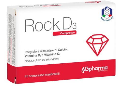 Rock D3 integratore per ossa e sistema immunitario 45 compresse