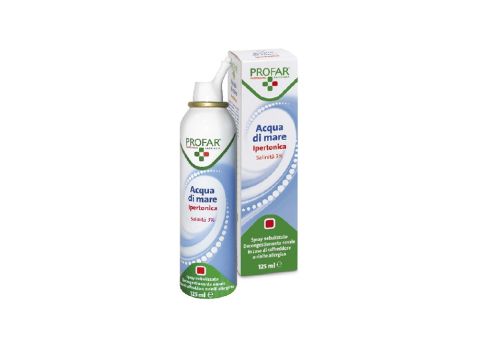 Profar acqua di mare spray ipertonica 3% per igiene nasale 125ml