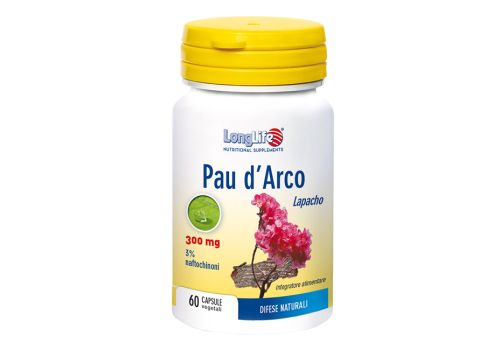 LongLife Pau d' Arco integratore per le difese naturali 60 capsule