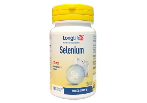 Longlife Selenium integratore ad azione antiossidante 100 compresse