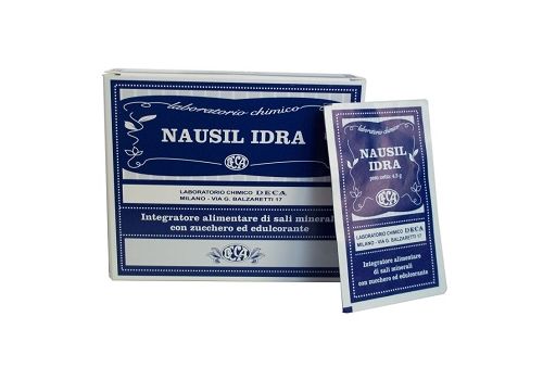 Nausil Idra integratore di minerali ad azione reidratante 12 bustine