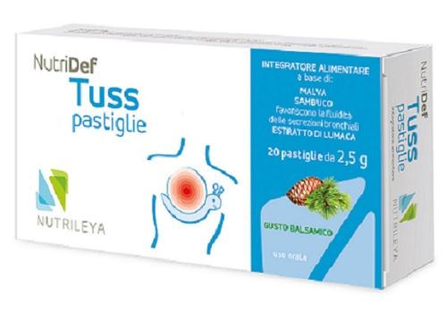 Nutridef Tuss integratore per la tosse al pino mugo 20 pastiglie