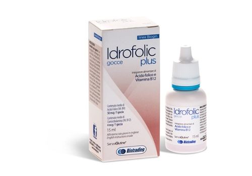 Idrofolic Plus integratore di acido folico gocce 15ml