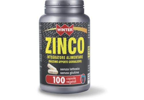 Winter Zinco integratore minerale antiossidante 100 capsule 