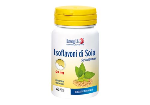 LongLife Isoflavoni di Soia integratore pr il benessere femminile 60 perle