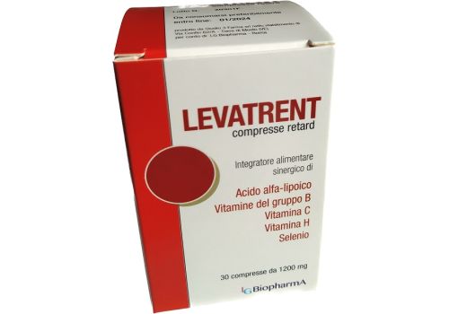 Levatrent Retard integratore per la funzione cerebrale 30 compresse