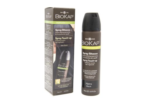 BIOKAP NUTRICOLOR DELICATO SPRAY RITOCCO NERO 75ML