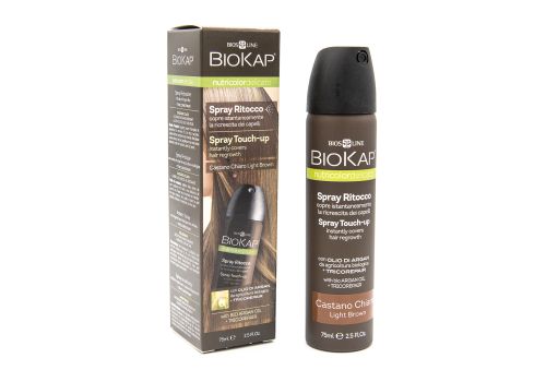 BIOKAP NUTRICOLOR DELICATO SPRAY RITOCCO CASTANO CHIARO 75ML
