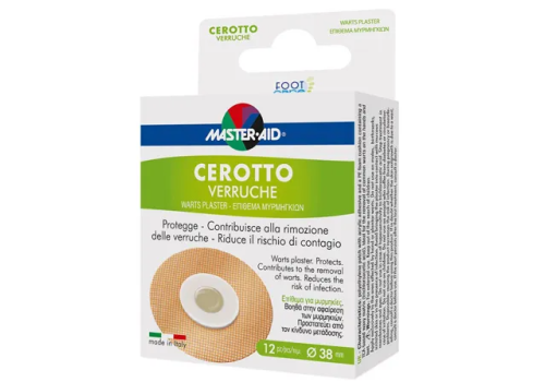 Master Aid Foot Care cerotto per verruche 12 pezzi