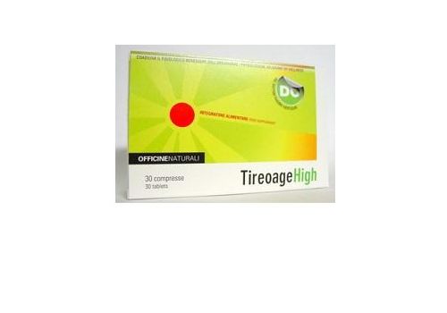 Tireoage high integratore per la funzione tiroidea 30 compresse