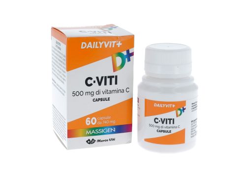 MASSIGEN DAILYVIT+ C VITI 500MG 60CPS