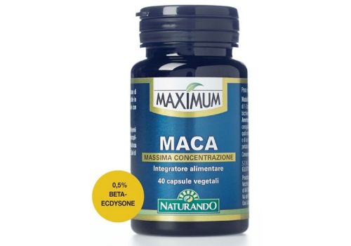 Maximum maca integratore energizzante 40 capsule