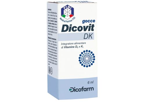 Dicovit DK integratore per ossa e sistema immunitario gocce 6ml